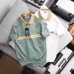 Áo Thun Cổ Bẻ Thiết Kế Cao Cấp Fom Body Polo Srb13 Line - Thời Trang Hc