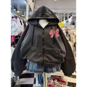 Khoác Nỉ Có Khoá Kéo Form Rộng Nam Nữ Free Size