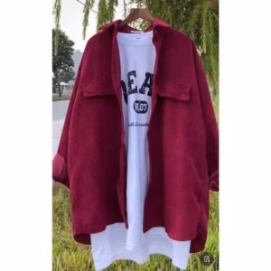 Áo Sơ Mi Dài Tay Đũi Xốp Sang Trọng Kèm Khăn Thời Trang Siêu Xinh Đẹp Tổng Hợp Mẫu Chất Đũi Xốp