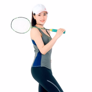 Bộ Tập Thể Thao Nữ Quần Lửng Áo 3 Lỗ Phối Viền Màu Dl1501 Màu Xám - Ansa Sport