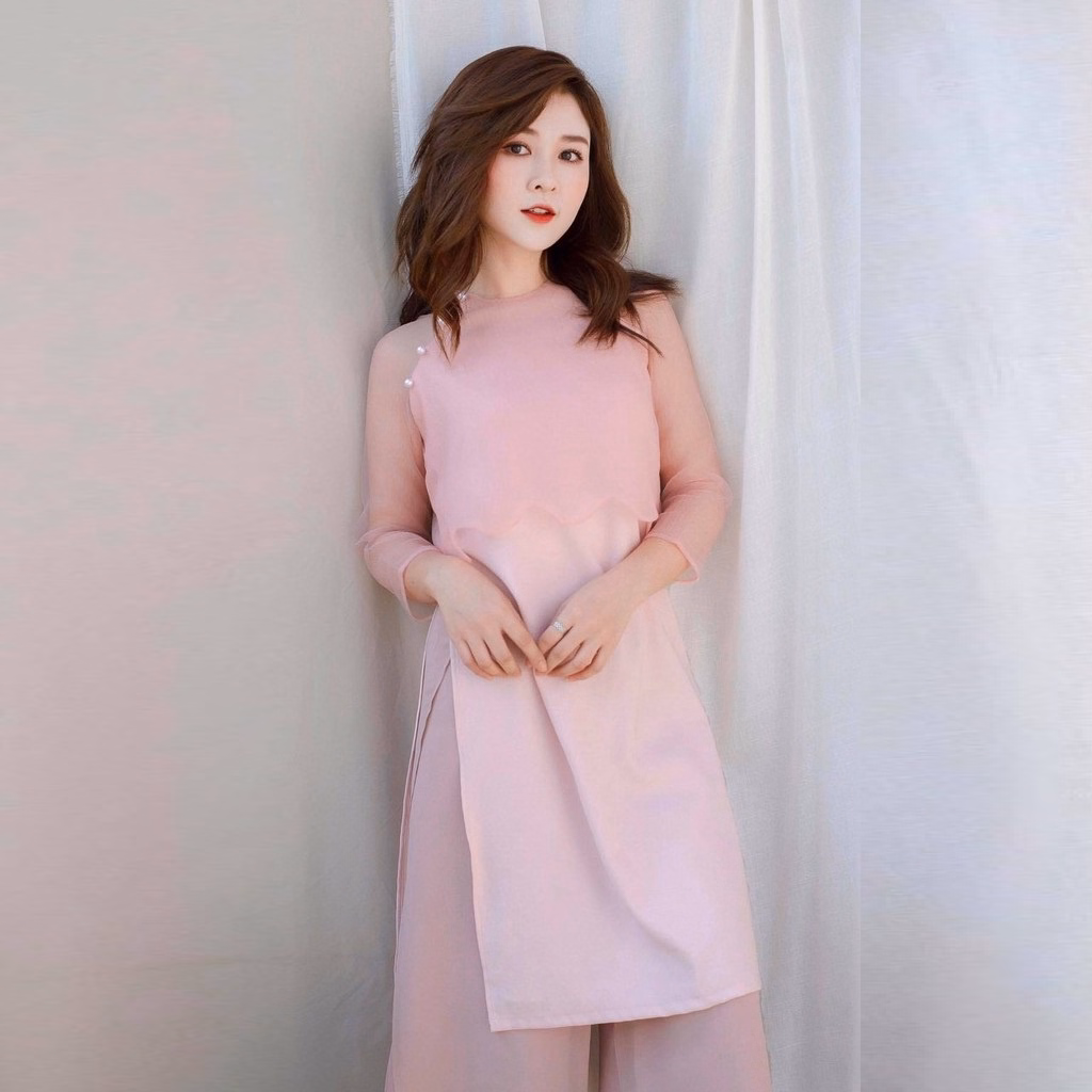 Set Áo Dài Cách Tân Vadt1922 - Vanass