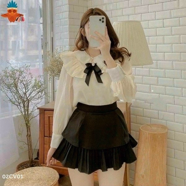 Chân Váy Tầng Dập Ly Quốc Dân - Lê Phương Boutique - Ảnh 5