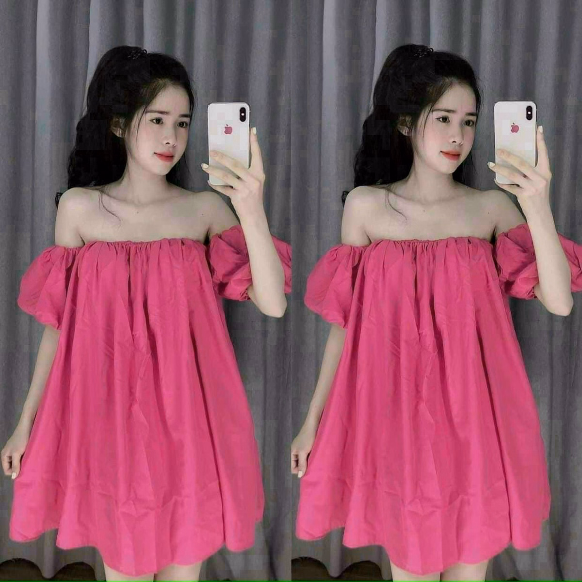 Áo Kiểu Voan Trễ Vai Bánh Bèo - Lê Phương Boutique - Ảnh 3