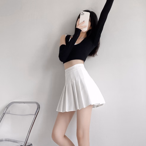 Chân Váy Tennis Xếp Ly - Lê Phương Boutique