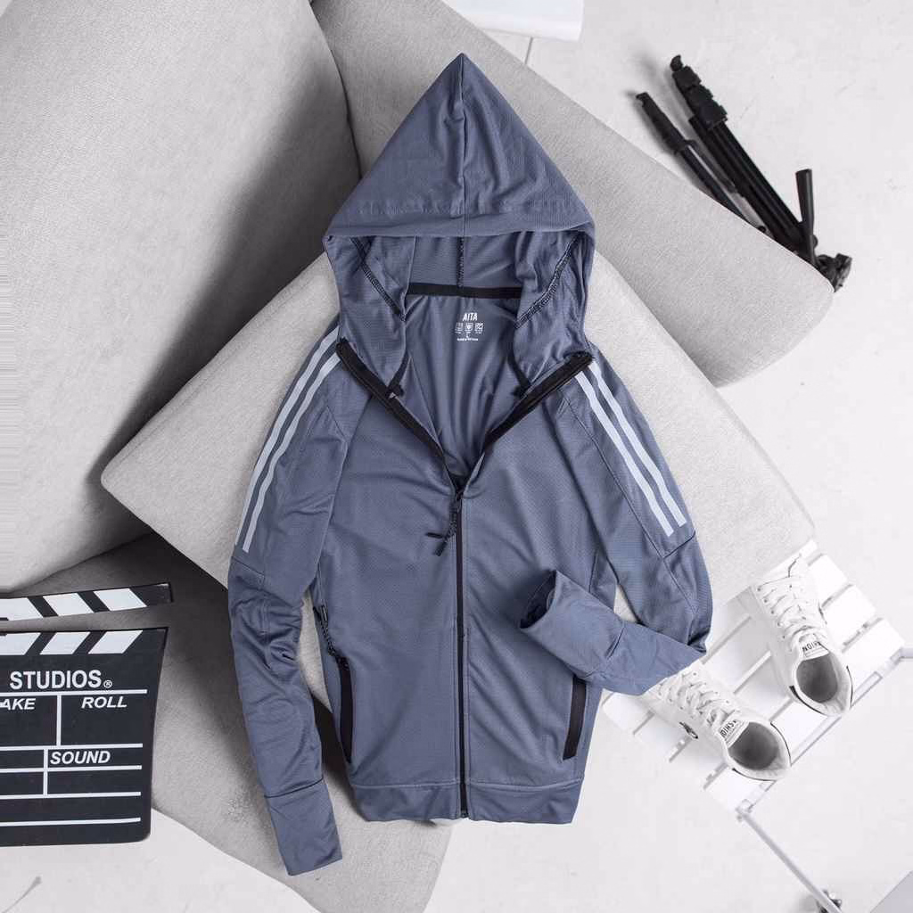 Áo Khoác Chống Nắng Nam Viền Tay Thể Thao - Chipxinhxk - Ảnh 4