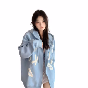 Áo Khoác Nỉ Ngoại Chữ - Lê Phương Boutique