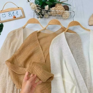 Áo Khoác Cardigan Nữ Len Mỏng - Vanass