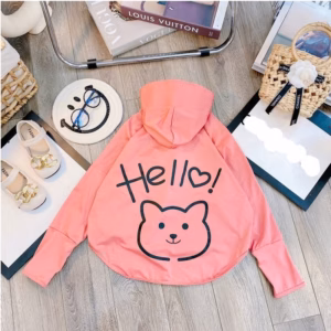 Áo Chống Nắng Hình Mèo Hello Cho Bé - Chipxinhxk
