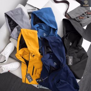 Áo Khoác Gió Nam Nữ Lót Lưới 3 Khóa Vải Tráng Bạc Chống Nước Unisex Cao Cấp - Chipxinhxk