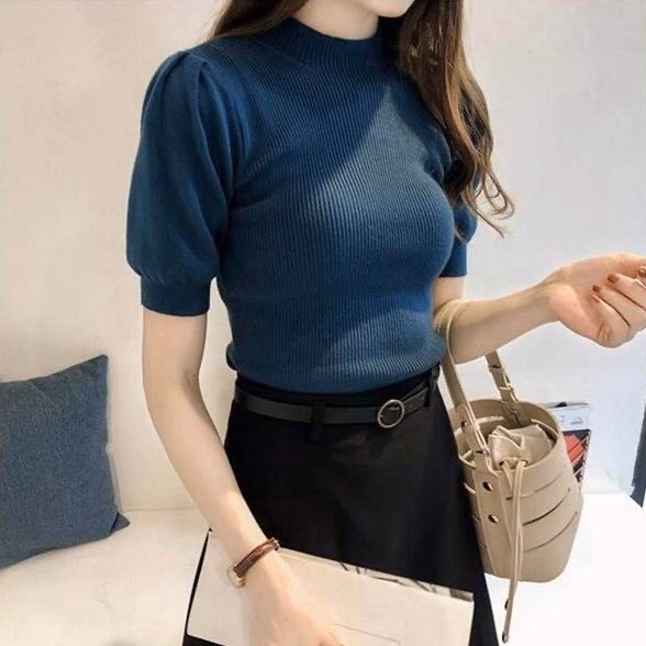 Áo Len Tay Bồng Chất Đẹp Tôn Dáng - Chipxinhxk - Ảnh 7