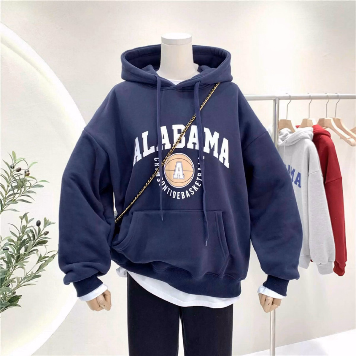 Áo Nỉ Hoodie Alabama - Lê Phương Boutique - Ảnh 2