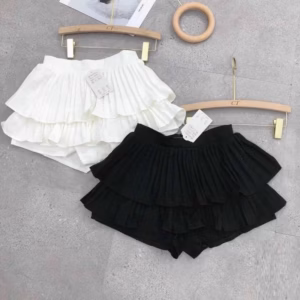 Chân Váy Ngắn Xếp Ly Tầng Phồng Cao Cấp - Chipxinhxk