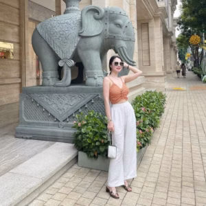 Quần Nữ Ống Rộng Chất Đũi Tơ Siêu Mềm Mát - Chipxinhxk