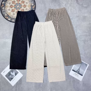 Quần Ống Rộng Dập Ly Khoe Dáng - Chipxinhxk