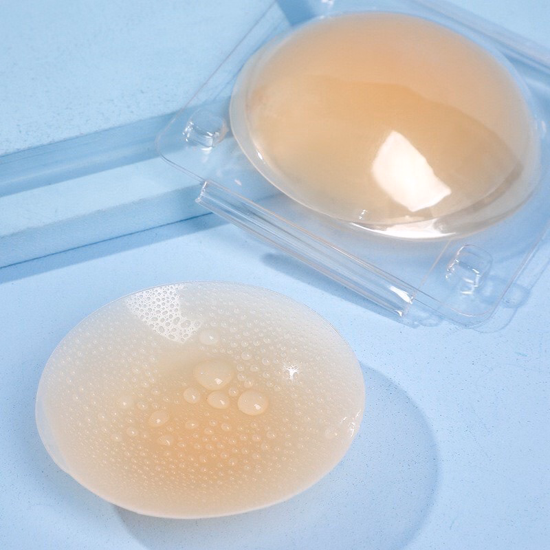 Miếng Ngực Silicon Nhiệt Tự Thân Dán Ti Siêu Dính - Vanass