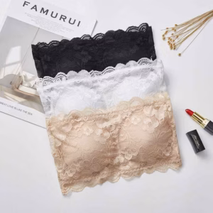 Áo Bra Ren 3 Móc Cài Sau Tặng Kèm Dây Áo Trong Suốt - Diepchi Fashion