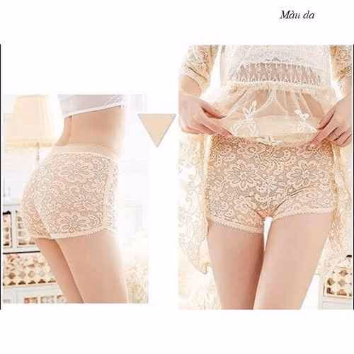 Quần Mặc Trong Váy Ren Hoa 2 Lớp - Diepchi Fashion