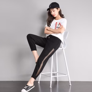Quần Jogger Lưới Sườn Chất Đũi Cá Tính - Chipxinhxk
