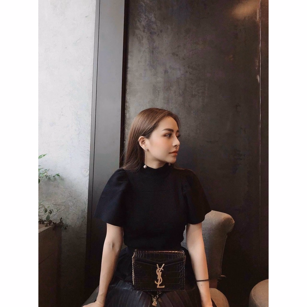 Áo Len Cộc Tay Cánh Tiên Dáng Chuẩn - Chipxinhxk - Ảnh 2