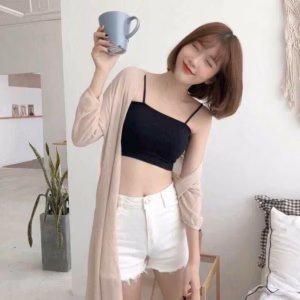 Áo Bra Hai Dây Lửng Có Đệm - Diepchi Fashion