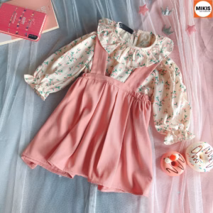 [Giảm 50%] Bộ Váy Áo Hoa Nhí - Mikis
