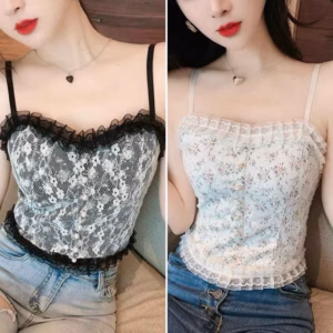 Áo Bra Ren Hoa Đính Ngọc - Diepchi Fashion