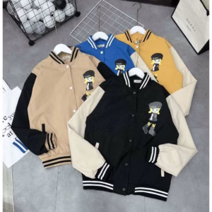 Áo Khoác Bomber In Hình Cô Gái - Chipxinhxk