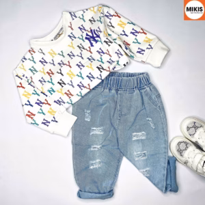 [Giảm 50%] Bộ Quần Áo Thời Trang Thu Đông Ny - Mikis