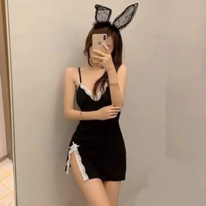 Đầm Ngủ Gân Kèm Chíp - Lê Phương Boutique