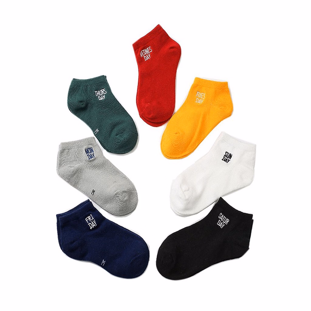 Set Tất Tuần 7 Ngày Cao Cấp Màu Ngẫu Nhiên - Diepchi Fashion - Ảnh 2