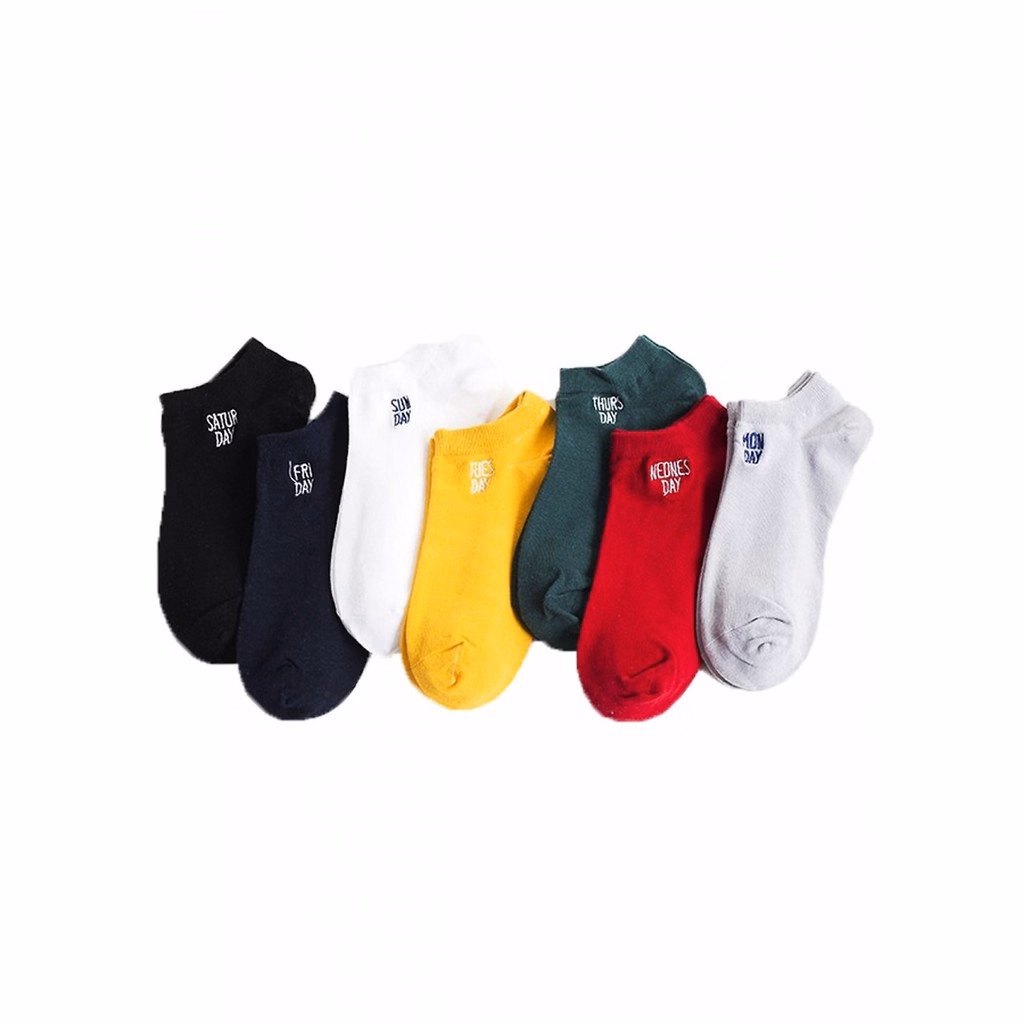 Set Tất Tuần 7 Ngày Cao Cấp Màu Ngẫu Nhiên - Diepchi Fashion