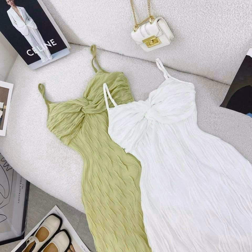 Đầm Maxi Đũi Xốp - Lê Phương Boutique - Ảnh 3