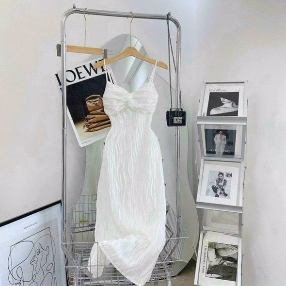 Đầm Maxi Đũi Xốp - Lê Phương Boutique - Ảnh 5