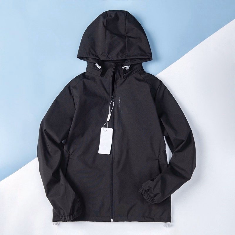 Áo Gió Nữ Phối Chữ Dọc Chống Nước - Chipxinhxk - Ảnh 5