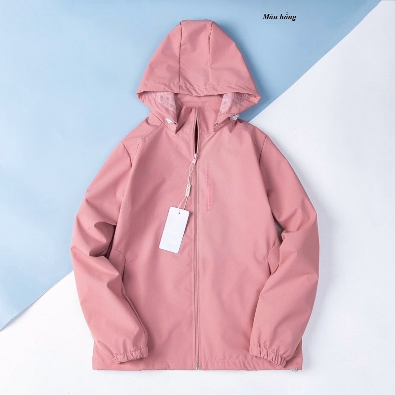 Áo Gió Nữ Phối Chữ Dọc Chống Nước - Chipxinhxk - Ảnh 6