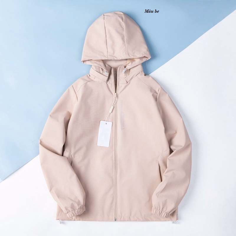 Áo Gió Nữ Phối Chữ Dọc Chống Nước - Chipxinhxk - Ảnh 8