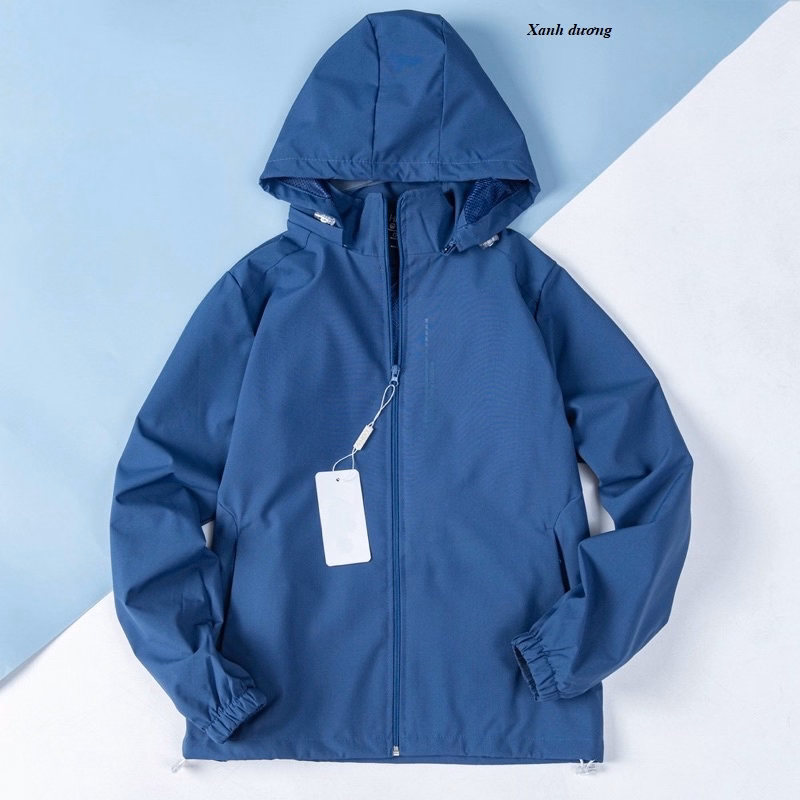 Áo Gió Nữ Phối Chữ Dọc Chống Nước - Chipxinhxk - Ảnh 7