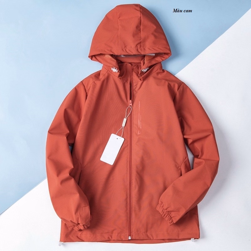 Áo Gió Nữ Phối Chữ Dọc Chống Nước - Chipxinhxk - Ảnh 3