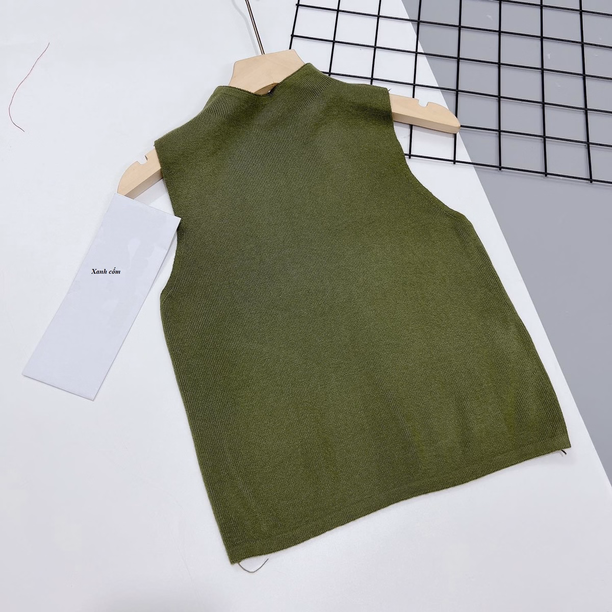 Áo Len Ba Lỗ Cổ Neo Diện Mùa Thu Đông - Chipxinhxk