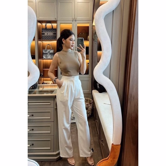 Áo Len Ba Lỗ Cổ Neo Diện Mùa Thu Đông - Chipxinhxk - Ảnh 8