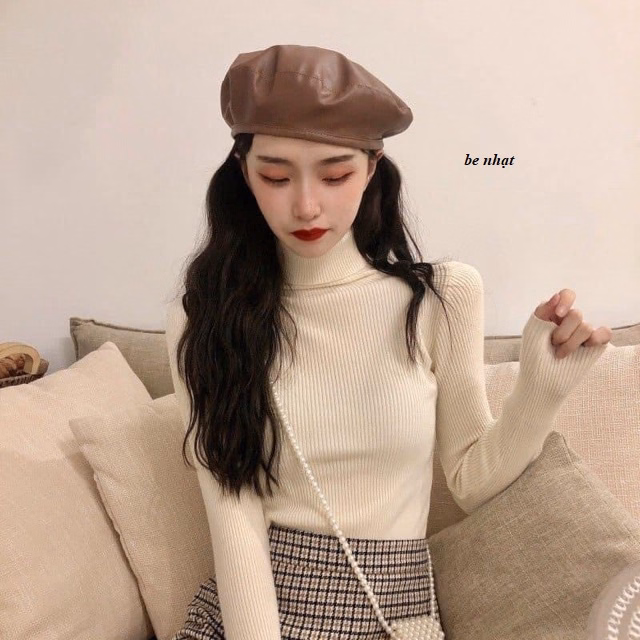 Áo Len Cổ Cao 10Cm Mềm Mịn - Chipxinhxk - Ảnh 9