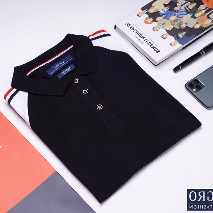 Áo Polo Nam Cotton Phối Màu Sang Trọng Algplo52 - Aligro - Ảnh 9
