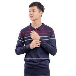 Áo Len Cổ Bẻ Dài Tay Alend035 - Aligro