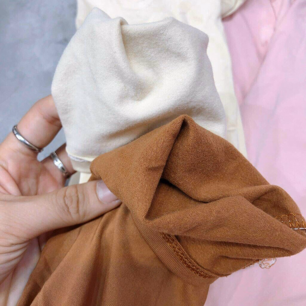 Combo 3 Áo Giữ Nhiệt Nữcổ Cao 3Cm Lót Nỉ - Vanass - Ảnh 10