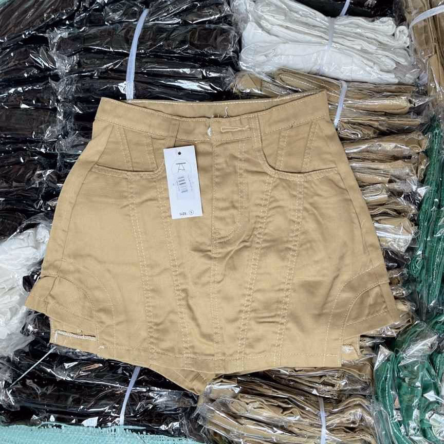 Chân Váy Kaki Xẻ Có Quần Trong - Lê Phương Boutique - Ảnh 4