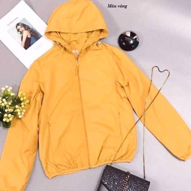 Áo Khoác Gió 2 Lớp Lót Lưới Tặng Túi Đựng - Diepchi Fashion - Ảnh 2