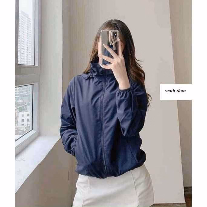 Áo Khoác Gió 2 Lớp Lót Lưới Tặng Túi Đựng - Diepchi Fashion - Ảnh 3