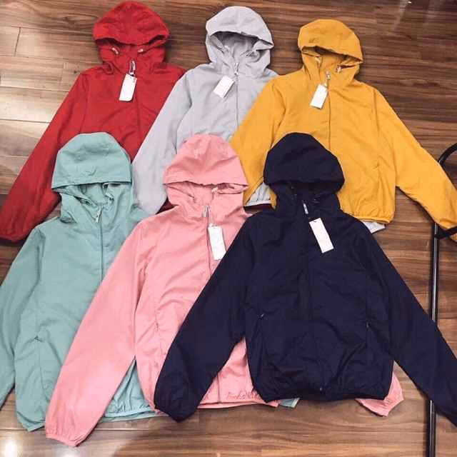 Áo Khoác Gió 2 Lớp Lót Lưới Tặng Túi Đựng - Diepchi Fashion - Ảnh 7