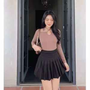 Chân Váy Tennis Cạp Cao Ly Nhỏ - Chipxinhxk