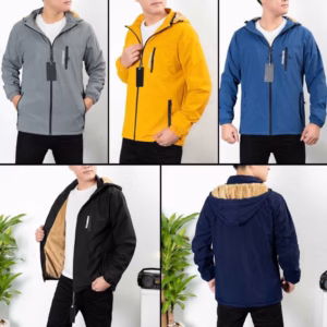 Áo Gió Unisex 3 Khóa Lót Lông Cao Cấp - Chipxinhxk